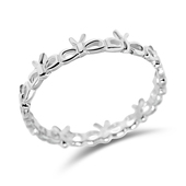 Cutie Bow Silver Ring NSR-701